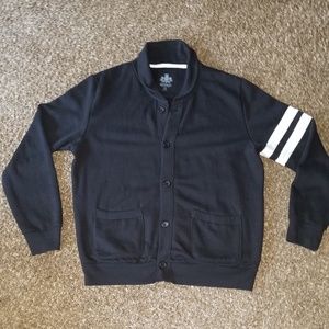 Express button down sweatshirt